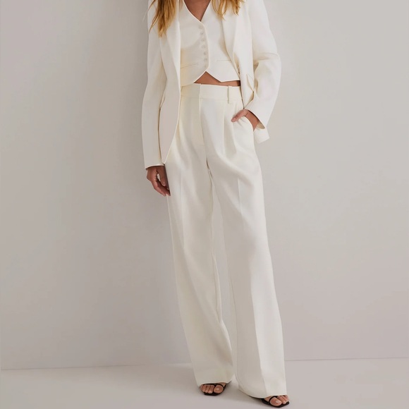 Favorite Daughter Pants - Favorite Daughter The Favorite Pant Ivory size 6